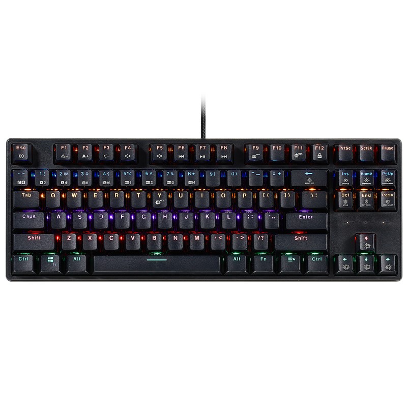 Gaming Keyboard Factory - Hexgears GK13 Black Ergonomic