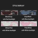 Aluminum Keyboard Manufacturer - New Arrival 104 Key Backlit