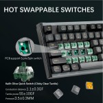 Custom Keyboard Supplier - Custom 83 Keys Keyboard Switches