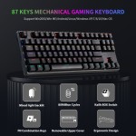 Gaming Keyboard Factory - Hexgears GK13 Black Ergonomic