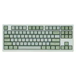 Retro Keyboard Supplier - 75% Keyboard PBT Green Retro