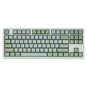 Retro Keyboard Supplier - 75% Keyboard PBT Green Retro