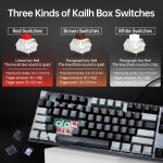 Gaming Keyboard Factory - Hexgears GK715S Black Grey