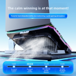 Laptop Cooling Pad Factory - A12 Stock Metal Radiator Phone Holder