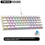 Mechanical Keyboard Factory - Hot Plug 68 Key Wired Green Shaft