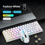 Keyboard Mouse Set Factory - RGB Backlit Blue Switch USB Macro