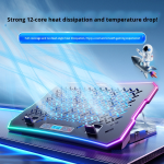 Laptop Cooling Pad Factory - A12 Stock Metal Radiator Phone Holder