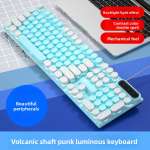 Programmable Keyboard Manufacturer - PK100 Mini RGB Capacitive 104 Keys