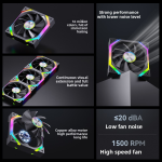 Case Fan Manufacturer - Cross Border Magic Space Starlink V9Pro