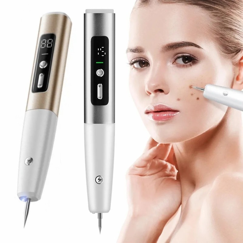 Portable USB Charging Model Mole Removal Pen Needles High-quality LCD Screen Mole Removal Pen Plasma Spot Removal Pen