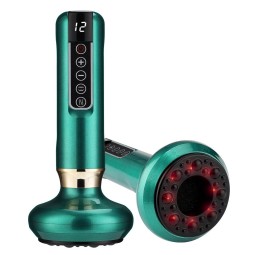 电动拔火罐按摩器真空吸盘瓜沙减少脂肪团的外观美容健康刮痧红外线热按摩器