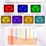 LED Facial Mask Anti-Aging Light Therapy for Fine Lines & Wrinkles Standing Skincare Face Light Mask
