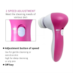 5-in-1 Face Cleaner Multi-functional Portable Facial Pore Cleaner for Women's Household Face Washer