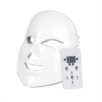 7 Colors LED Handheld Facial Shield Photon Therapy Tool for Skin Care Anti-Acne Wrinkle Removal Rejuvenation