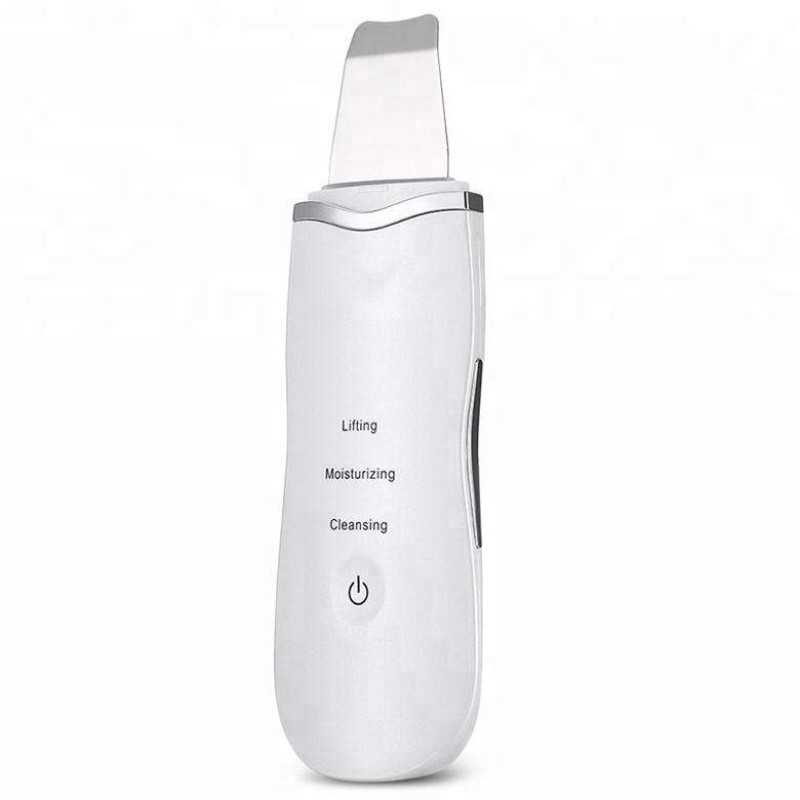Professional Ultrasonic Face Skin Peeling Scrubber Deep Cleansing Facial Machine Ultrasonic Vibration Face Beauty Instrument Oem