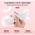 优质的眼部美容仪器电流脉冲眼部放松减少皱纹和黑眼圈去除眼袋按摩美容工具