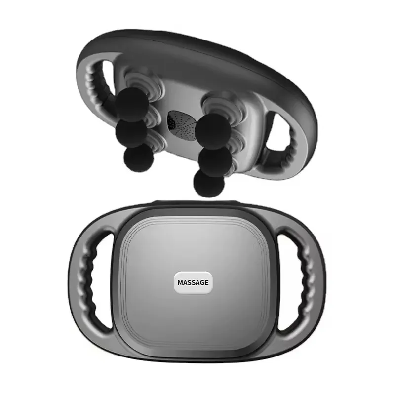 6-head Percussion Massage Gun High Rpm Vibrational Relaxation Handheld Deep Tissue Massager