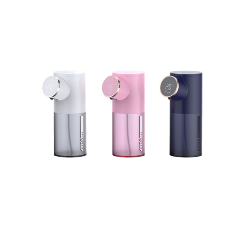 Automatic Soap Dispenser USB Rechargeable 320ml Liquid Soap Dispensers Digital Display Foam Hand Sanitizer Machine