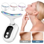Home Use Beauty Products Ems Neck Lift Equipment Face & Neck Rejuvenation Lifting Massager Facial Lifting Led Beauty Device