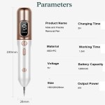 家庭使用安全痣去除激光笔与液晶显示器和Usb充电皮肤标签激光斑点去除笔