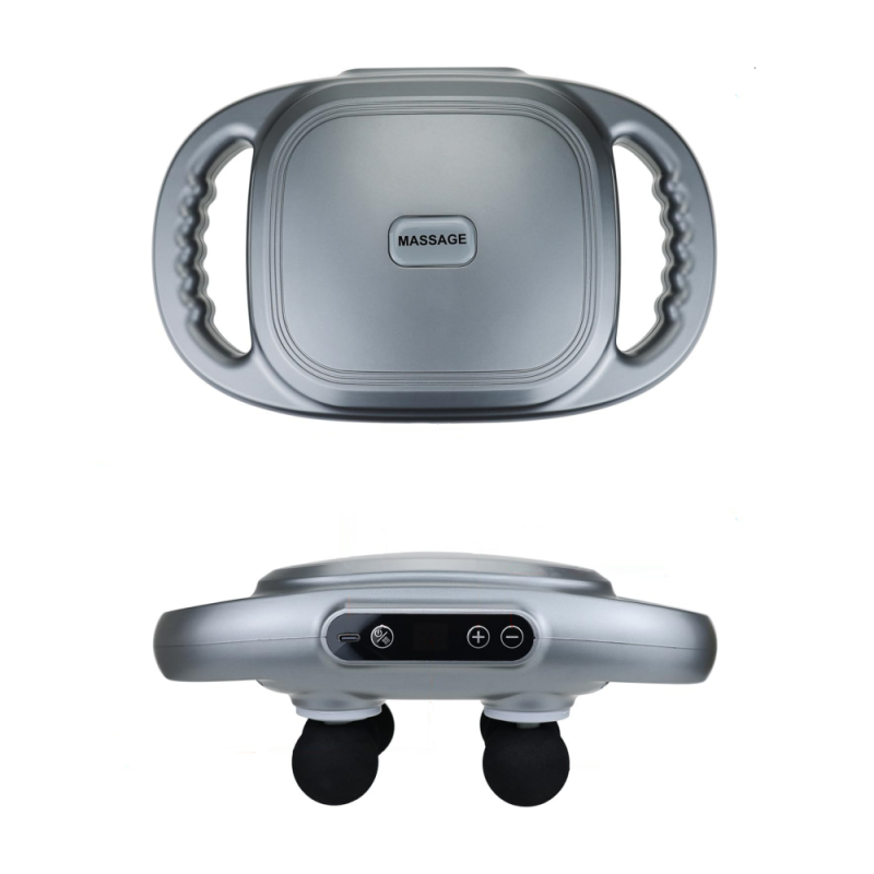 Custom Logo Best Hand Held Portable Pro Muscle Massage Gun Machine Parts Deep Tissue Vibration Body With 6 Massage Head