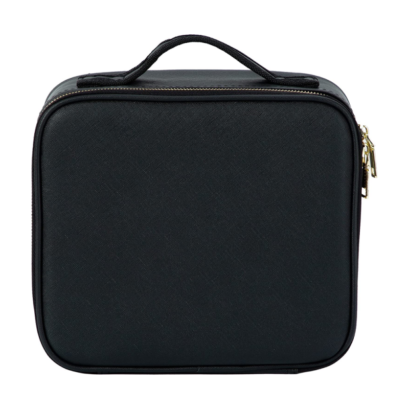 Portable Makeup Bag LED Lighted Mirror for Travelling  Multi-purpose Makeup Organizer Carrying Bag Novelty for Women Girls