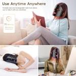 Products 2024 Wireless Facial Skincare Machine Led Face 7 Color Led Light Photons Red Light Therapy Led Facial Mask