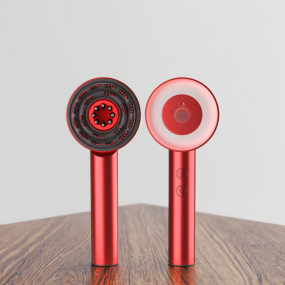 2025 Popular Rechargeable Electric Scalp Massager Soft Tooth Heating Massage Comb Vibrating Head Massage Beauty Personal Care