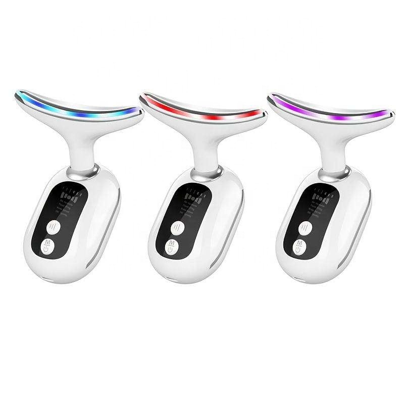 Portable Beauty Massager Multi-funtional Beauty Device 3 Light Modes Led Therapy Skin Care Massage
