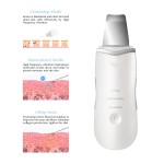 Beauty Personal Skin Care Device Deep Cleansing Ultrasonic Therapy Ultrasonic Facial Skin Scrubber