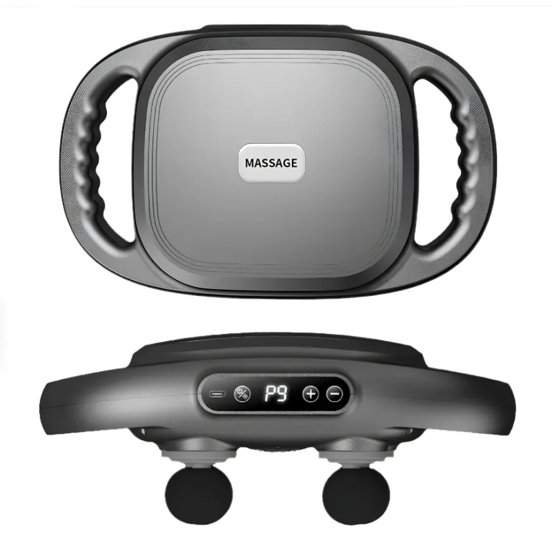 New Products Infrared Percussion Body Massager Vibrator Electric Powerful Deep Muscle Six Head Wireless Fascia Massage Gun