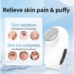 2025 New Product Trending Electric Eye Massager Hot Cold Beauty Device for Women's Face Skincare Ice Cold Eye Massage