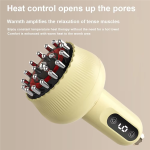 Meridian Brush Massage New Electric Rechargeable Instrument Household Massager for Pain Relief Makeup Tools