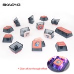 Pudding Keycaps Factory - Skyloong Twilight White Pudding Keycaps