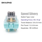 Silent Switch Factory - Hot Selling Skyloong Glacier Silent