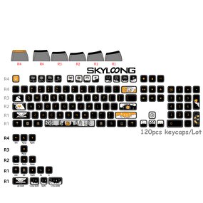 Neon Keycaps Supplier - 2023 Skyloong Neon PBT Dye-sublimation