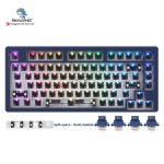 Keyboard Kit Factory - SKYLOONG GK75 Black Semi Transparent
