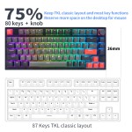 RGB Keyboard Supplier - SKYLOONG GK75 RGB Optical Switches