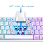 Custom Logo Supplier - 61 Keys Gaming Mechanical Keyboard Custom