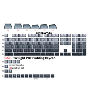 Theme Keycaps Supplier - Skyloong Pbt Keycaps Custom Pudding