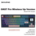 RGB Keyboard Factory - Skyloong Latest GK87 Pro 3 Modes
