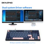 Keyboards Manufacturer - SKYLOONG GK 980+ Black Semi