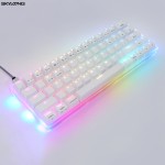 Waterproof Keyboard Supplier - SK61 61Keys Mini Pink/white