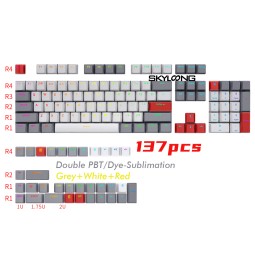 Transparent Keycap Factory - New Skyloong PBT Sublimation Transparent