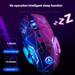 Game Mouse Manufacturer - 1600DPI Radio Blue Light Effect Desktop Accessory