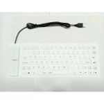 USB Silicone Keyboard Manufacturer - New Design 85 Key Flexible Waterproof