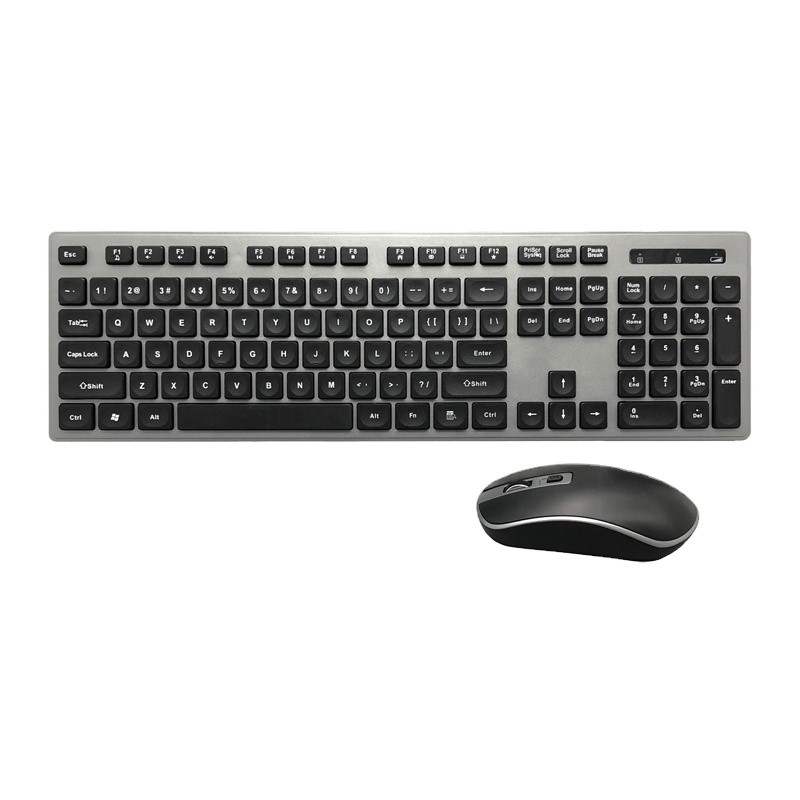 Wireless Keyboard Mouse Combo Factory - Chocolate Mute Soft Touch 2.4G