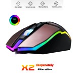 Game Mouse Manufacturer - Color LED Adjustable Wired Mechanical Factory Price