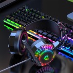 Gaming Headset Manufacturer - Wholesale USB Virtual LED Light Wired with Mic