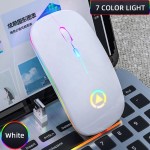 Wireless Mouse Factory - Mini Rechargeable 2.4G Ultra-thin Mute LED Light